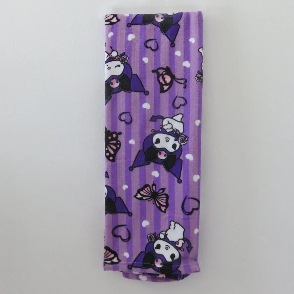 (#116) Kuromi by Sanrio beach towel 27in x 54in